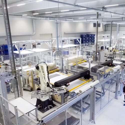 Hightex Produktionshalle
